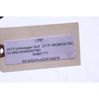 2010 2011 2012 2013 2014 Volkswagen Golf Turn Signal Wiper Combination Switch 5K0953507BC OEM