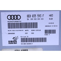 2007 Volkswagen Passat Sirius XM Satellite Radio Control Module - 8E0035593F OEM