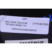 2003 BMW 330xi Speedo Speedometer Instrument Cluster OEM