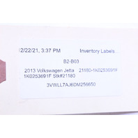 2013 Volkswagen Jetta Diesel Exhaust Flap Motor Valve 1K0253691F OEM