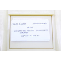 2001-2005 BMW 325i 330i Sedan Sunroof Motor Switch Headliner Cover OEM