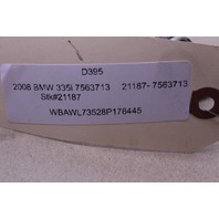 2008 BMW 335i Turbocharger Oil Supply Line Hose 7563713 OEM