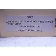 2008 BMW 335i Interior Rear View Mirror OEM