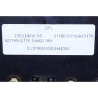 2003 BMW X5 Speedometer Instrument Cluster OEM