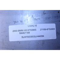 2000-2006 BMW X5 Wheel 18 X 8.5 Style 74 Rim - 36116750865 OEM