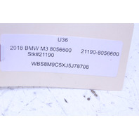 2018 BMW M3 F80 Front Bumper Air Inlet Guide Right 8056600 OEM