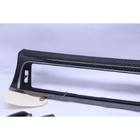 2015 2016 2017 2018 BMW M3 M4 Carbon Fiber Dash Console Trim Set OEM