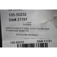 2007 2008 Porsche 911 997 Turbo 997TT Front Bumper 99750519150 OEM