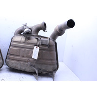 2002 2003 2004 Porsche 911 996 Eisenmann Valved Sport EXhaust Mufflers Pair Set OEM