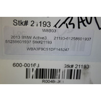 2013-2015 BMW Active 3 / 5 / 7 Hybrid Power Storage Battery 61258601937 OEM