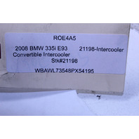 2008 BMW 335i 335xi N54 N55 Intercooler Unknown Aftermarket Manufacturer