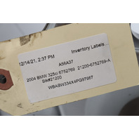 2004-2006 BMW 325i 330i Wheel 16 X 7 Style #88 Rim 36116752769 OEM