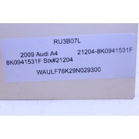 2009 Audi A4 Headlight Switch - 8K0941531F OEM