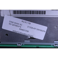 2008 BMW X3 Radio Stereo CD Player CID Control OEM