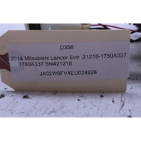 2014 Mitsubishi Lancer Evo Fuel Pump 1760A337 OEM