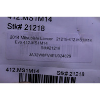 2014 Mitsubishi Lancer Evo Front Transfer Case OEM