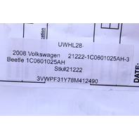 2008 2009 2010 Volkswagen Beetle Wheel 16 X 6.5 Rim 1C0601025AH OEM