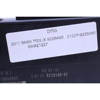 2011 BMW 740i 750i Body Control Module Main Junction BCM 9228490 OEM