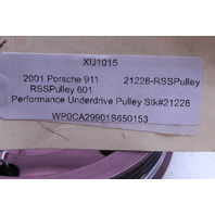Porsche 911 Boxster RSS Pulley 601 Performance Underdrive Pulley OEM