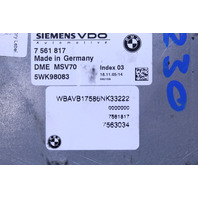 2006-2007 BMW 525i 530i E60 3.0 Engine Computer Module ECU ECM DME OEM