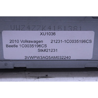 2010 Volkswagen Beetle AM FM Radio Stereo CD Tuner 1C0035196CS OEM