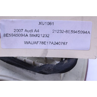 2005 2006 2007 2008 Audi A4 S4 B7 Tail Light Right - 8E5945094A OEM