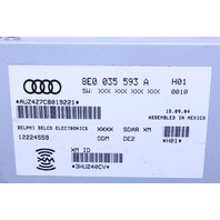 2004 2005 Audi A4 S4 A6 XM Satellite Radio Receiver Module - 8E0035593A OEM