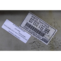 2002-2004 Porsche 911 996 Coupe Rear Shelf Panel Carpet Trim Black OEM