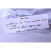 Porsche 911 996 997 WEVO Semi Solid Engine Motor Mount Pair Set OEM