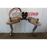 2013 2014 2015 2016 Porsche Boxster Cayman 981 Sport Exhaust Muffler Valved OEM