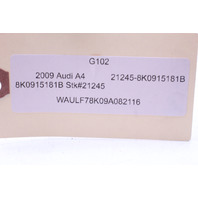 2009 2010 2011 2012 Audi A4 Negative Battery Cable 8K0915181B OEM