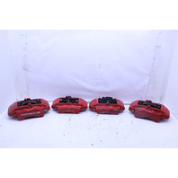 2001-2004 Porsche 911 996 997 996 Turbo C4S Front Rear Brake Caliper Set Brembo Red OEM