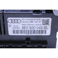 2007 2008 Audi A4 Cabriolet Climate Temperature Control Panel OEM
