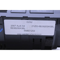 2007 2008 Audi A4 Cabriolet Climate Temperature Control Panel OEM