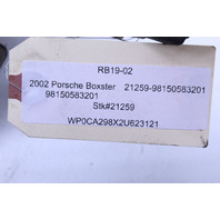 2013-2016 Porsche Boxster Cayman 981 Rear Bumper Guide Bracket Right - 98150563201 OEM