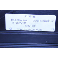 1996 1997 1998 BMW 740i 750i E38 Amp Amplifier - 65128372197 OEM