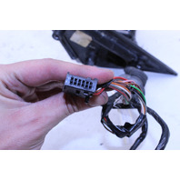 1998 1999 2000 2001 BMW 740i E38 Door Mirror Left Side View Damaged Glass