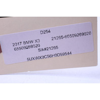 2016 2017 BMW X3 Central Information Display Monitor Info Screen OEM