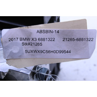 2017 BMW X3 ABS Anti Lock Brake Pump 6880267 OEM