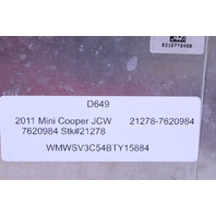 2011 Mini Cooper S Engine Computer Module ECU ECM DME 7620984 OEM
