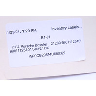 2003 2004 Porsche Boxster 3.2 Exhaust Muffler Tip OEM