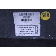 2008-2014 Audi R8 Carbon Fiber Interior Door Trim Insert Left 420867409A OEM