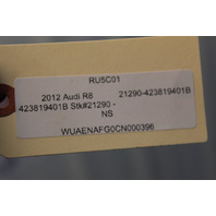 2008-2015 Audi R8 Windshield Cowl Cover Plastic 423819401B OEM