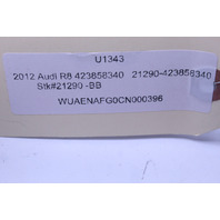 2008-2014 Audi R8 Dash Radio Stereo Trim Panel Bezel Carbon Fiber MA-Carbon 423858340 OEM