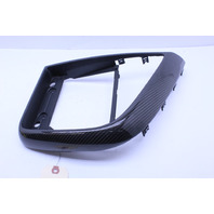 2008-2014 Audi R8 Dash Radio Stereo Trim Panel Bezel Carbon Fiber MA-Carbon 423858340 OEM