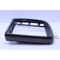 2008-2014 Audi R8 Dash Radio Stereo Trim Panel Bezel Carbon Fiber MA-Carbon 423858340 OEM