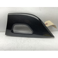 2008-2014 Audi R8 Carbon Fiber Interior Door Handle Cover Left 423868143N OEM