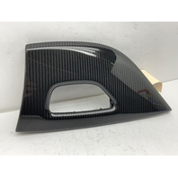 2008-2014 Audi R8 Carbon Fiber Interior Door Handle Cover Left 423868143N OEM