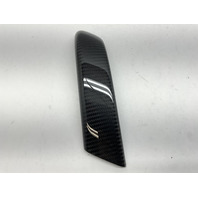 2008-2014 Audi R8 Interior Door Handle Trim Right Carbon Fiber 423868824B OEM