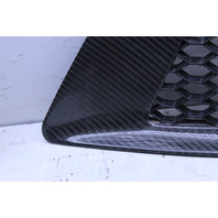2010 2011 2012 Audi R8 Front Bumper Grille Air Vents Carbon Fiber